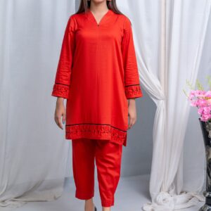 Crimson chic 2piece