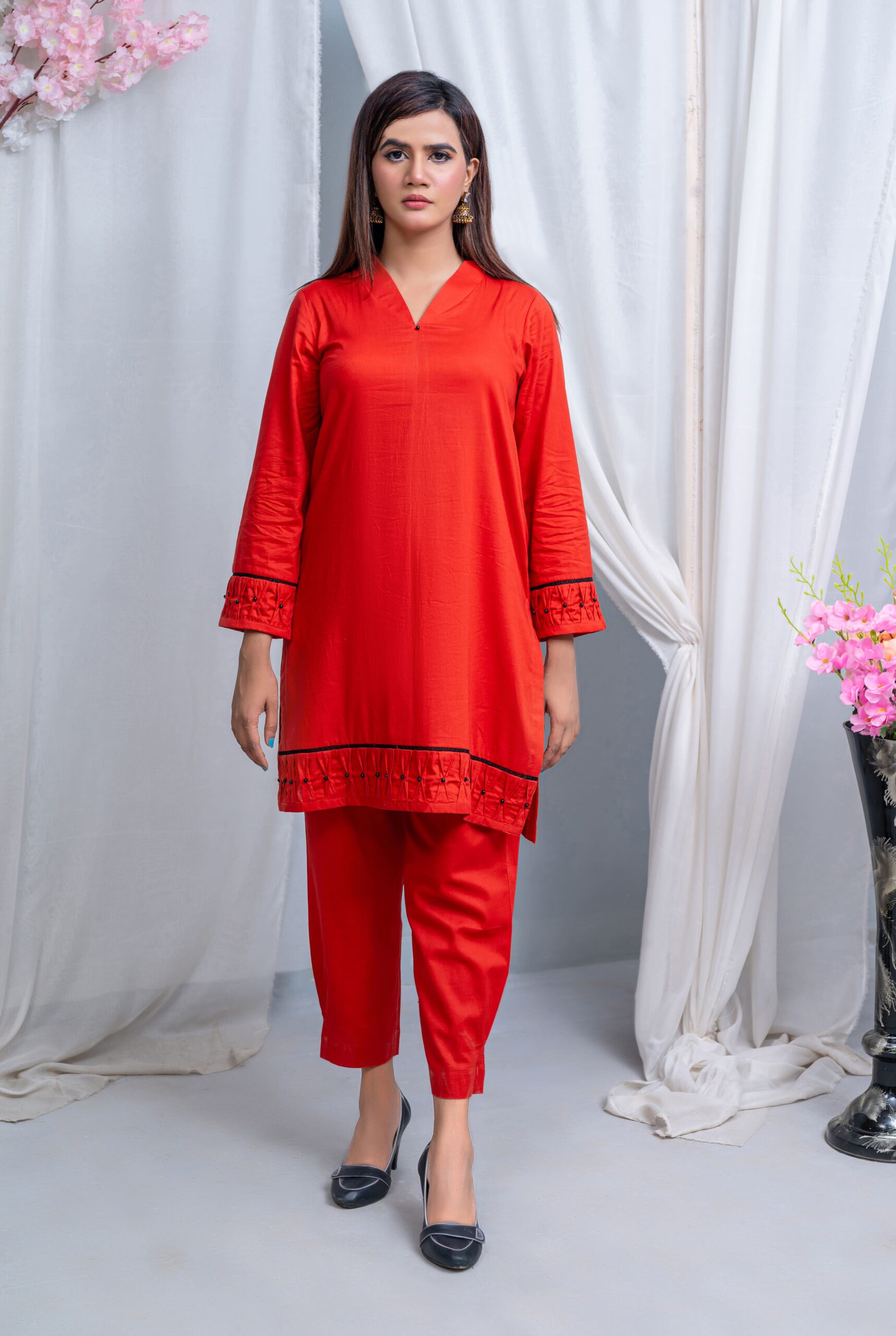 Crimson chic 2piece